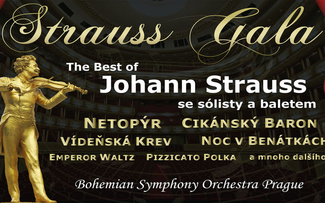 Johann Strauss: Operetní Gala – Smetanova síň 07.07.2017