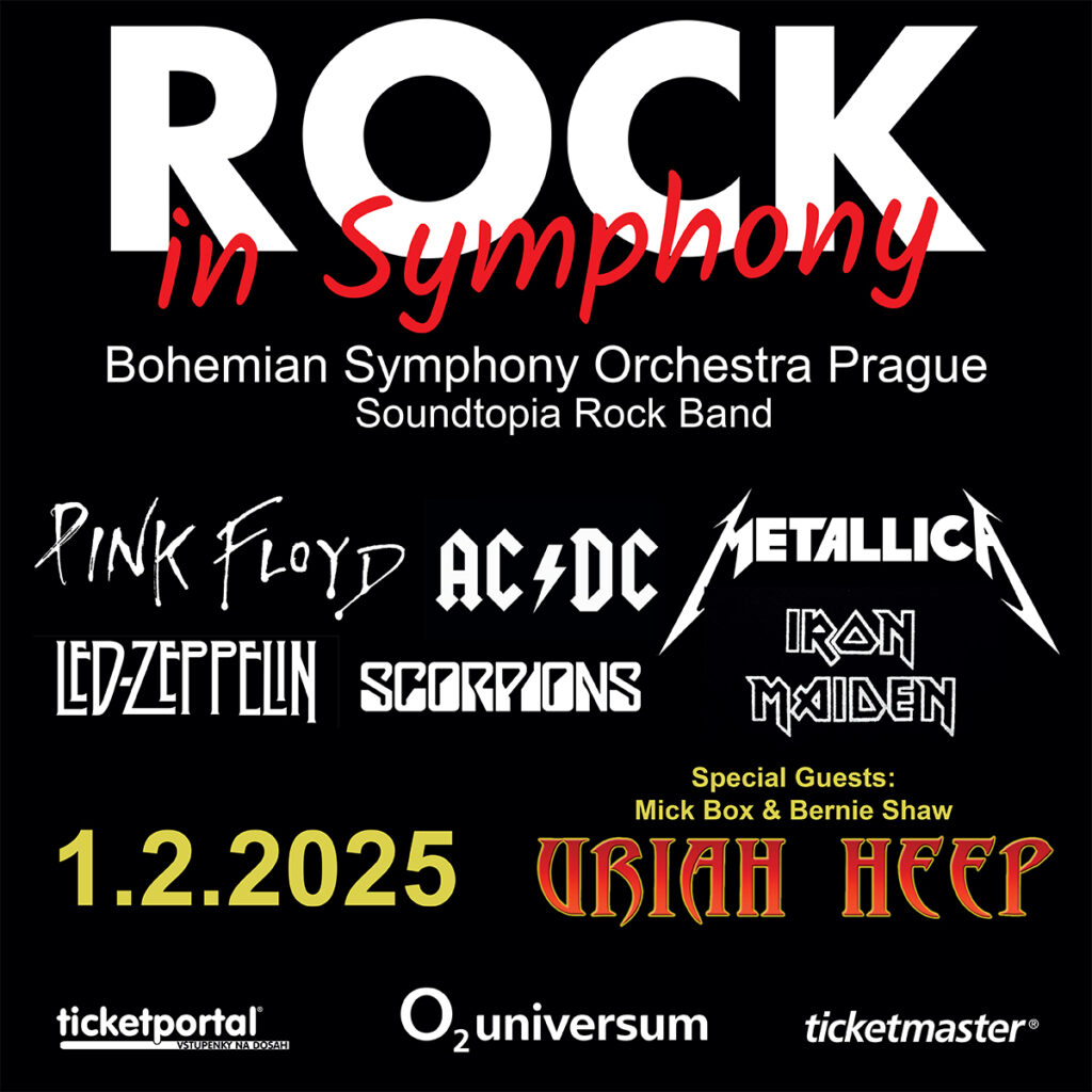 Rock in Symphony: The Epic Symphonic Show 1.2.2025 O2 universum Uriah Heep