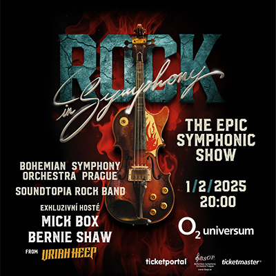 Rock in Symphony: The Epic Symphonic Show 1.2.2025 O2 universum Uriah Heep