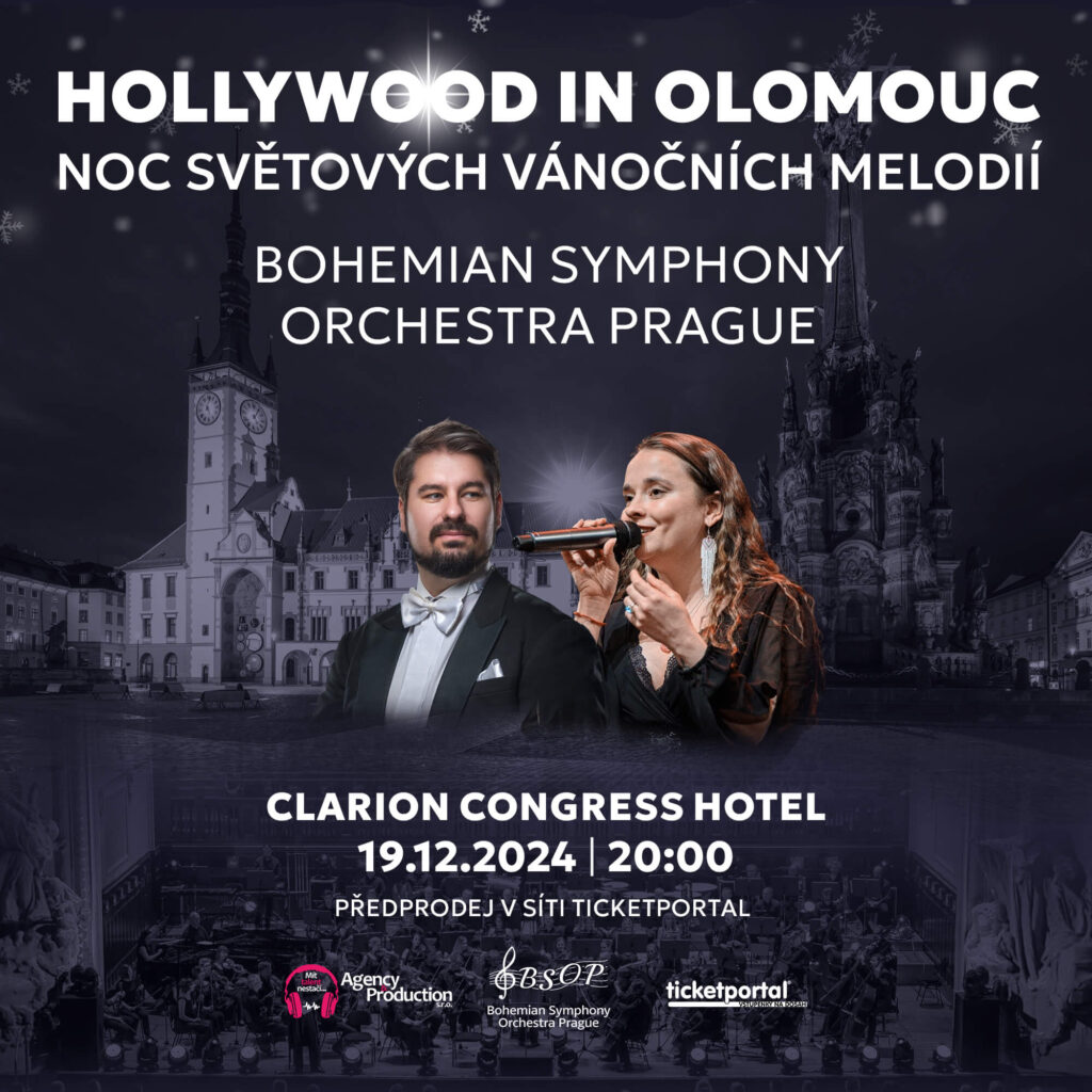 Hollywood in Olomouc 19.12.2024 Bohemian Symphony Orchestra Prague