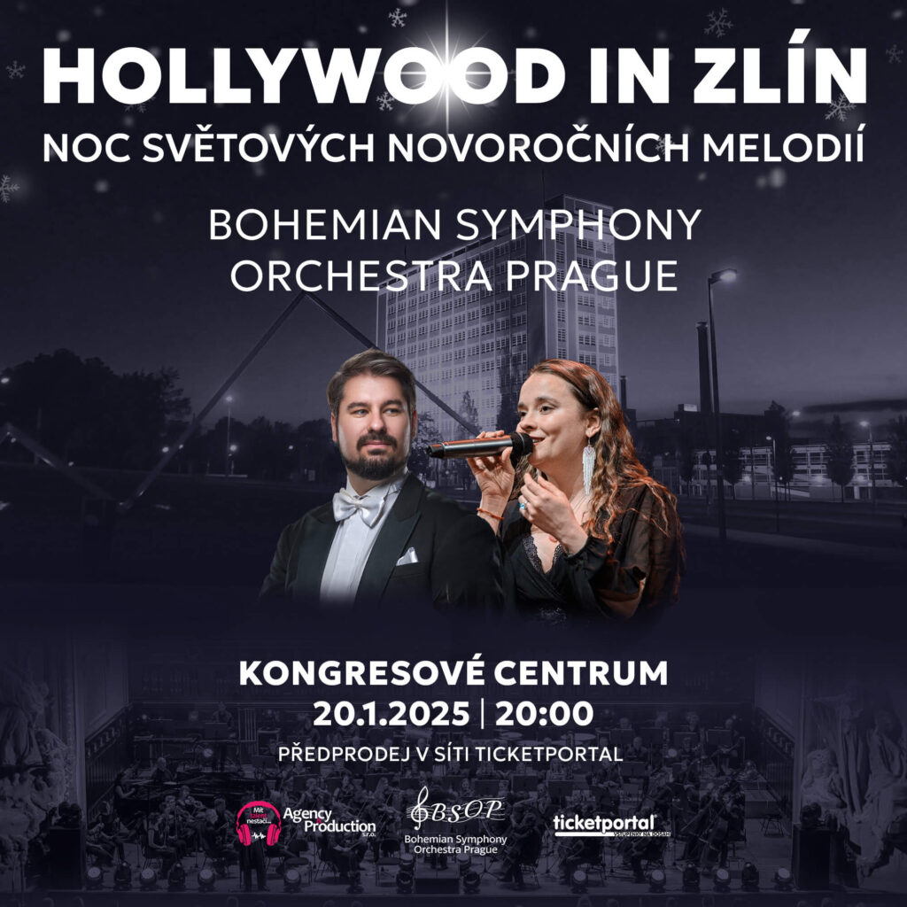 Hollywood in Zlín 19.12.2024 Bohemian Symphony Orchestra Prague