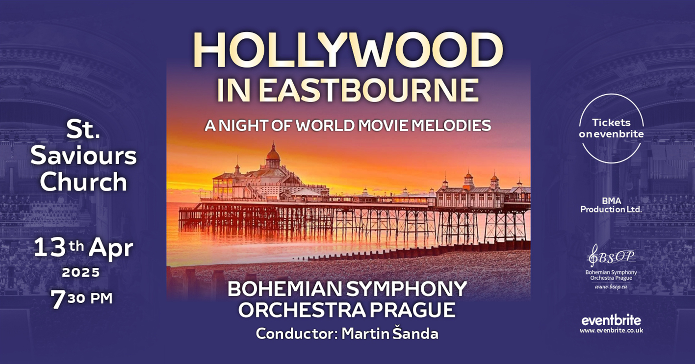 Hollywood in Eastbourne: Noc světových filmových melodií 13.04.2025